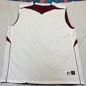 🏀 NWOT ALLESON MENS ATHLETIC SLEEVELES REVERSIBLE BASKETBALL  SHIRT SIZE 3XL.🏀